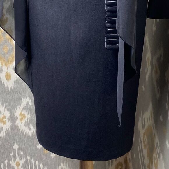 Ralph Lauren Black Wool Hi-Waist Pencil Skirt - Picture 10 of 16